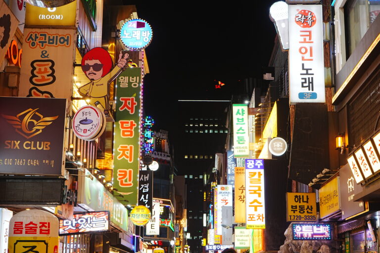 韓国夜遊び・ソウル夜遊び完全ガイド【2026年】人気エリア12選と地図|日本人が知らない夜のソウル